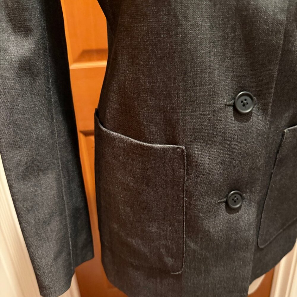 Faconnable Women's Blazer Jacket Patch Pockets Gr… - image 8